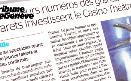 Press coverage Tribune De Genève 2011 02 25