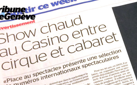 Press coverage Tribune De Genève 2016 02 02