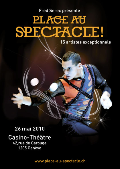 Place au Spectacle! 2010 - Flyer
