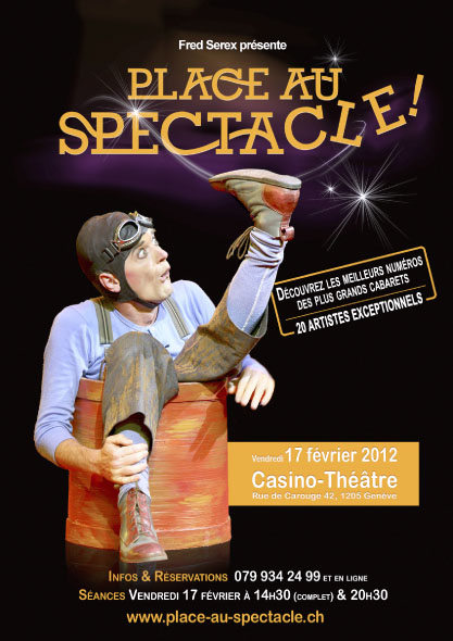 Place au Spectacle! 2012 - Flyer