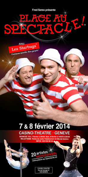 Place au Spectacle! 2014 - Flyer