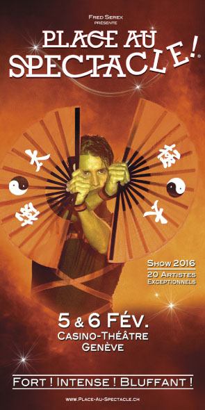 Place au Spectacle! 2016 - Flyer