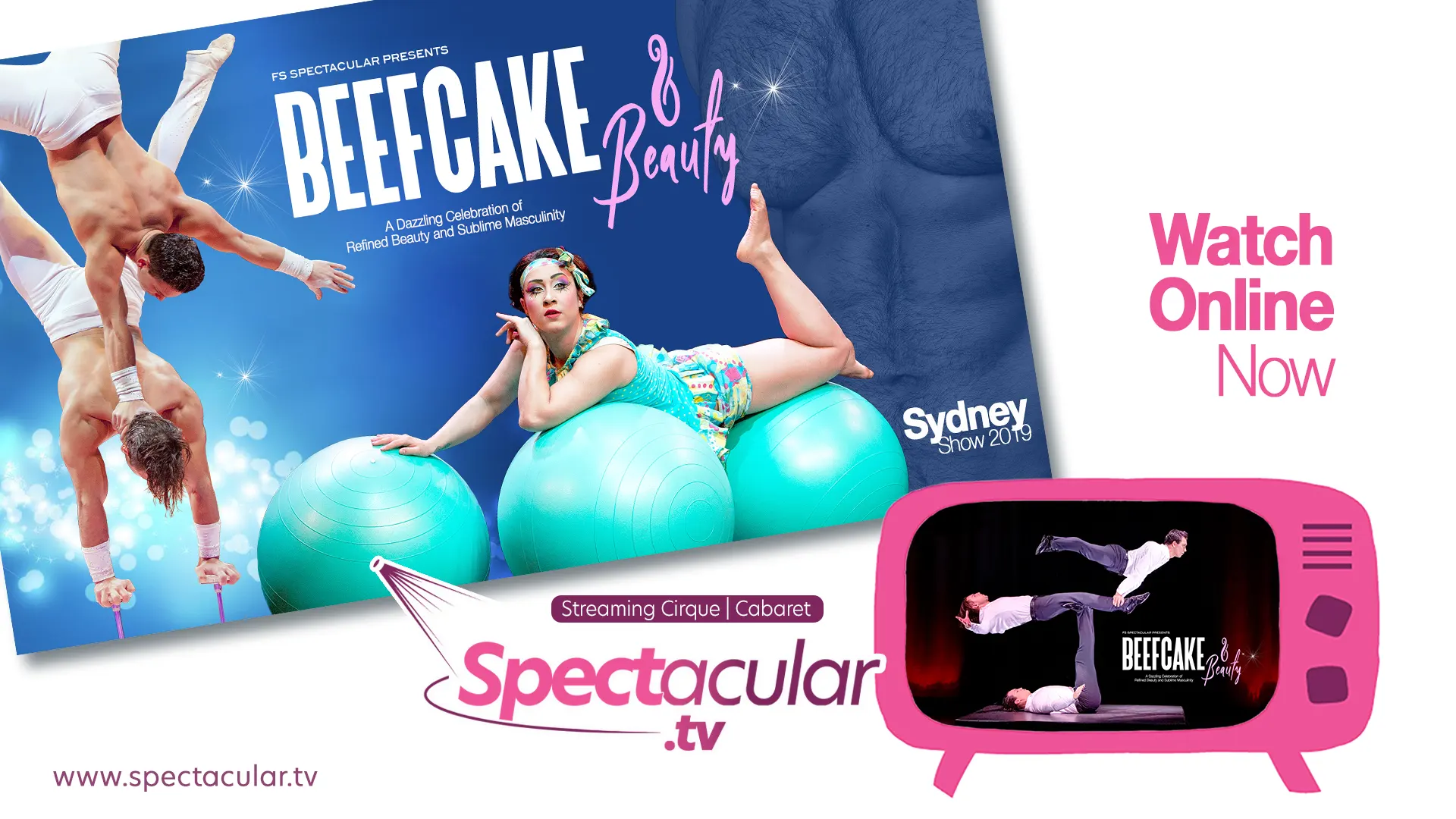 Watch BEEKCAKE & BEAUTY in streaming on SPECTACULAR TV