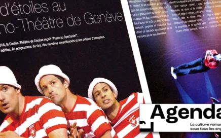 L'Agenda - Jan-Fév 2014 Place au Spectacle!