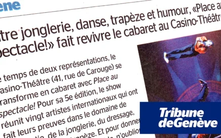 Tribune de Genève | 8 février 2014 - Musts de Week-end