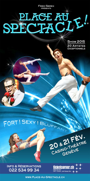 Place au Spectacle! 2015 - Flyer