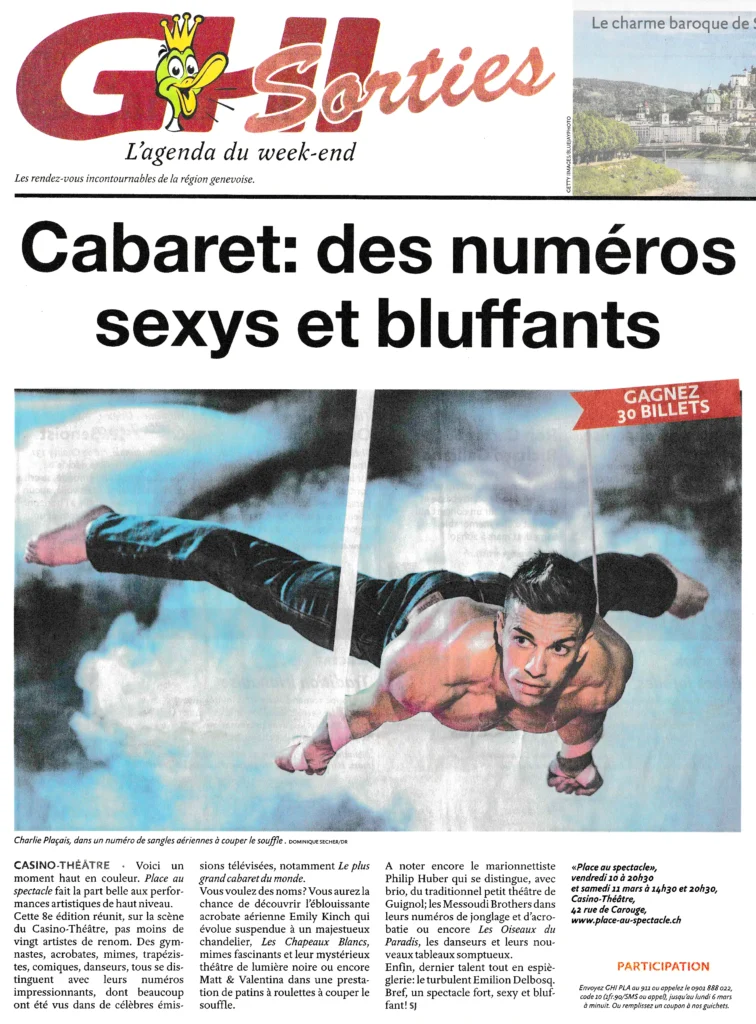 GHI - 1er mars 2017 -Place au Spectacle!
