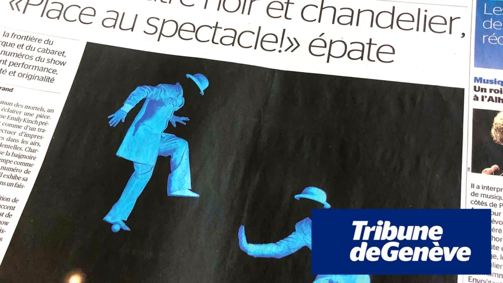 Tribune de Genève - 9 mars 2017 - Place au Spectacle!
