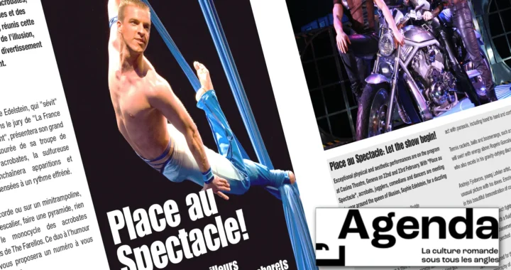 Place au Spectacle! 2013 - Lu pour vous dans L'Agenda